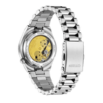 Citizen TSUYOSA Automatisk NJ0200-50Z analog damklocka med rosa urtavla och armband i rostfritt stål