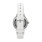 Maserati Successo Solar ð32mm R8851145502 analog damklocka med vit urtavla och armband i läder