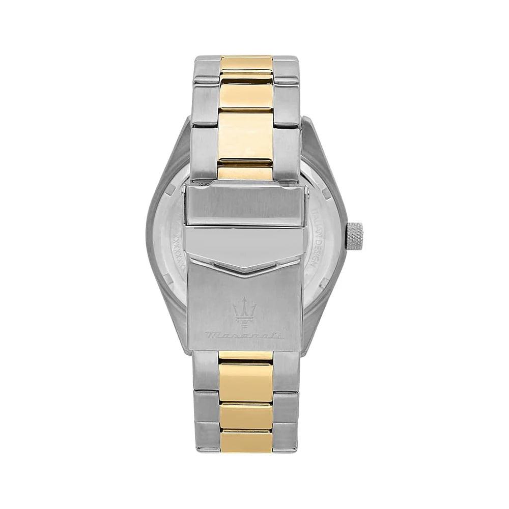 Maserati Competizione R8853100033 analog herrklocka med blå urtavla och armband i rostfritt stål