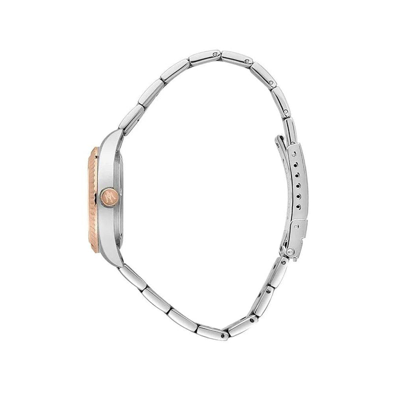 Maserati Competizione ð32mm R8853100507 analog damklocka med blå urtavla och armband i rostfritt stål