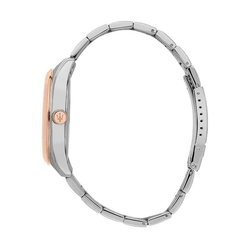 Maserati Attrazione ð43mm R8853151006 analog herrklocka med blå urtavla och armband i rostfritt stål