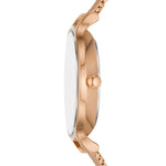 Skagen Anita Lille SKW3107 analog damklocka med orange urtavla och armband i rostfritt stål