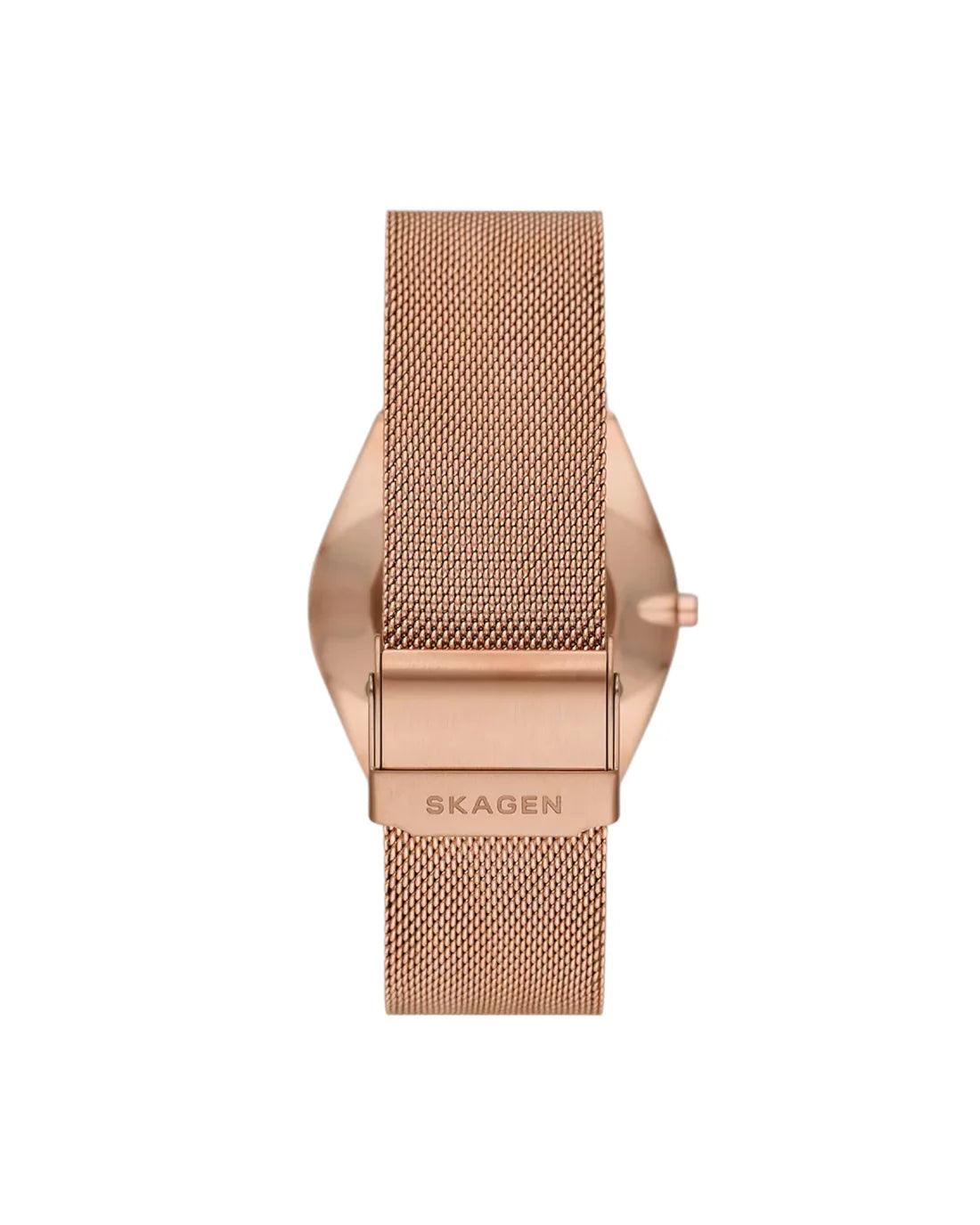 Skagen Grenen SKW6827 analog damklocka med silver urtavla och armband i rostfritt stål
