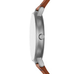 Skagen Signatur Ø40mm SKW6899 analog herrklocka med blå urtavla och armband i läder