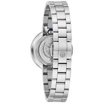 Bulova Classic Rubaiyat 96L338 analog damklocka med rosa urtavla och armband i rostfritt stål