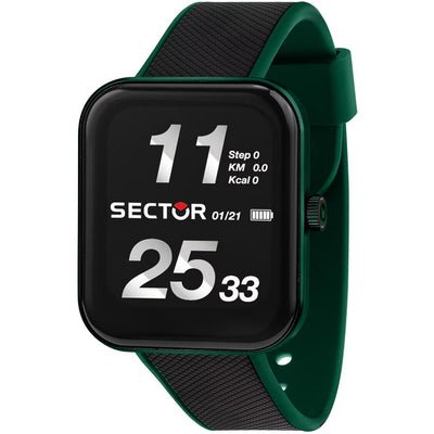 Sector S-03 Pro Light Smartwatch R3251171001 smartwatch herrklocka med svart urtavla och armband i plast
