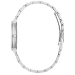 Bulova Classic 96L335 analog damklocka med rosa urtavla och armband i rostfritt stål