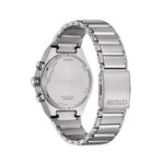 Citizen Eco-Drive Titanium CA4691-59L analog herrklocka med blå urtavla och armband i titan