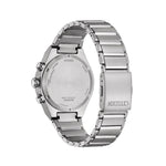 Citizen Zenshin Senkei Super Titanium CA4691-59X analog herrklocka med grön urtavla och armband i titan