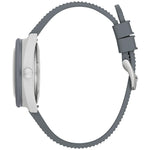 Bulova Snorkel 98B449 analog herrklocka med vit urtavla och armband i gummi