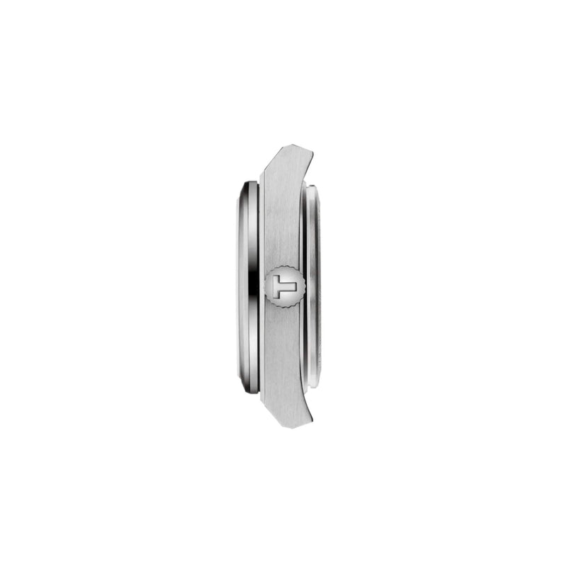 Tissot PRX T137.010.11.111.00 analog damklocka med vit urtavla och armband i rostfritt stål