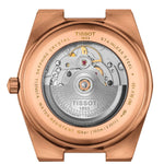Tissot PRX Powermatic 80 T137.407.33.041.00 analog herrklocka med blå urtavla och armband i rostfritt stål