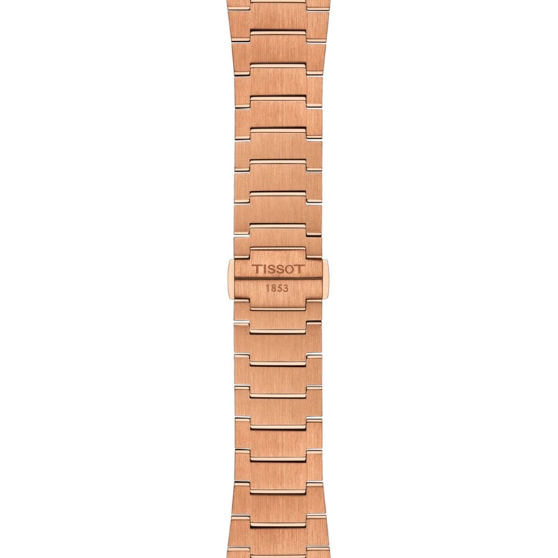 Tissot PRX Powermatic 80 T137.407.33.041.00 analog herrklocka med blå urtavla och armband i rostfritt stål