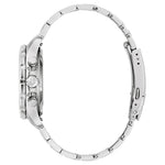 Bulova Marine Star 96B466 analog herrklocka med blå urtavla och armband i rostfritt stål