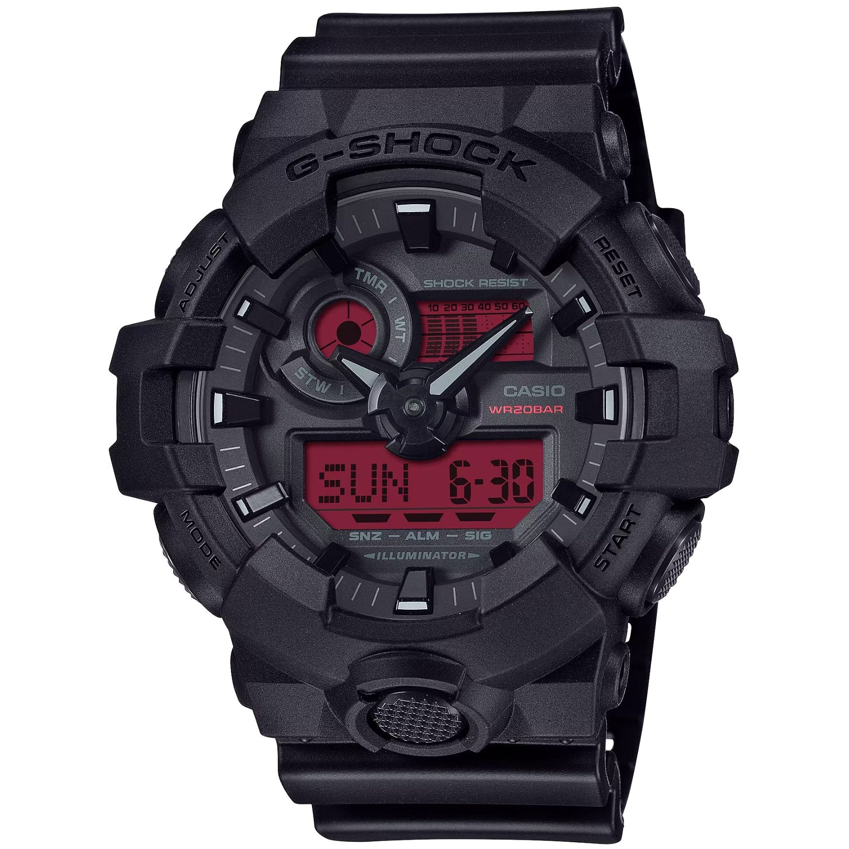 Casio G-Shock GA-700BBR-1AER från  Casio – Märkesklocka hos Kronura