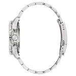 Bulova Marine Star 96B467 analog herrklocka med svart urtavla och armband i rostfritt stål