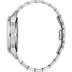 Bulova Sutton 96B423 analog herrklocka med turkos urtavla och armband i rostfritt stål