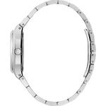 Bulova Surveyor 96P243 analog damklocka med turkos urtavla och armband i rostfritt stål