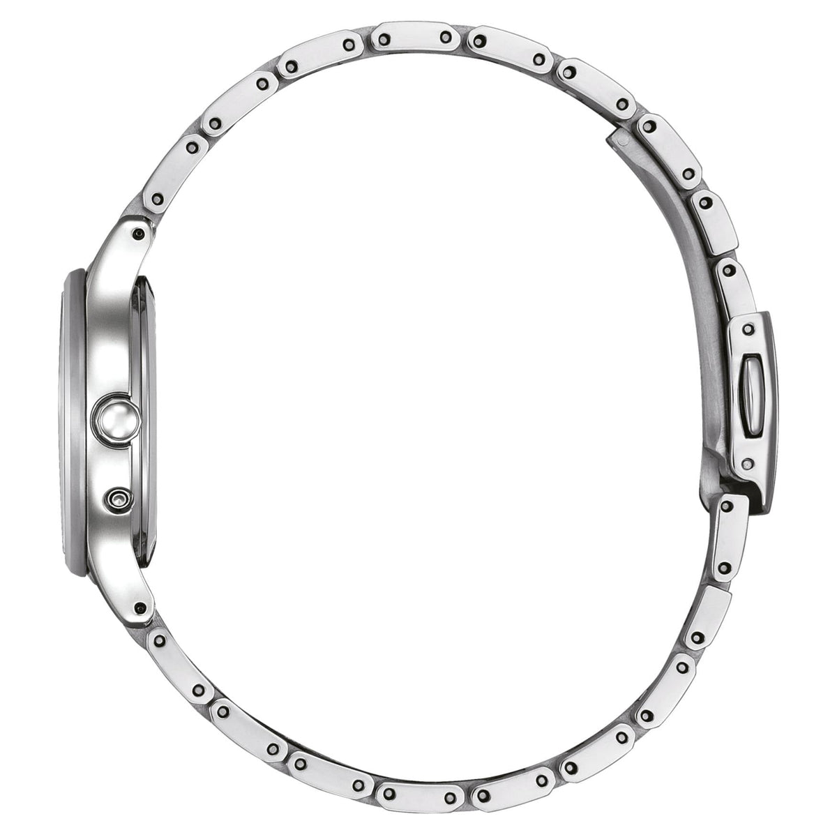 Citizen L EM1060-87L analog damklocka med blå urtavla och armband i rostfritt stål