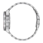 Citizen Series 8 GMT NB6030-59L analog herrklocka med blå urtavla och armband i rostfritt stål