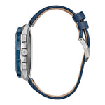 Citizen Promaster Skyhawk JY8148-08L analog herrklocka med blå urtavla och armband i läder