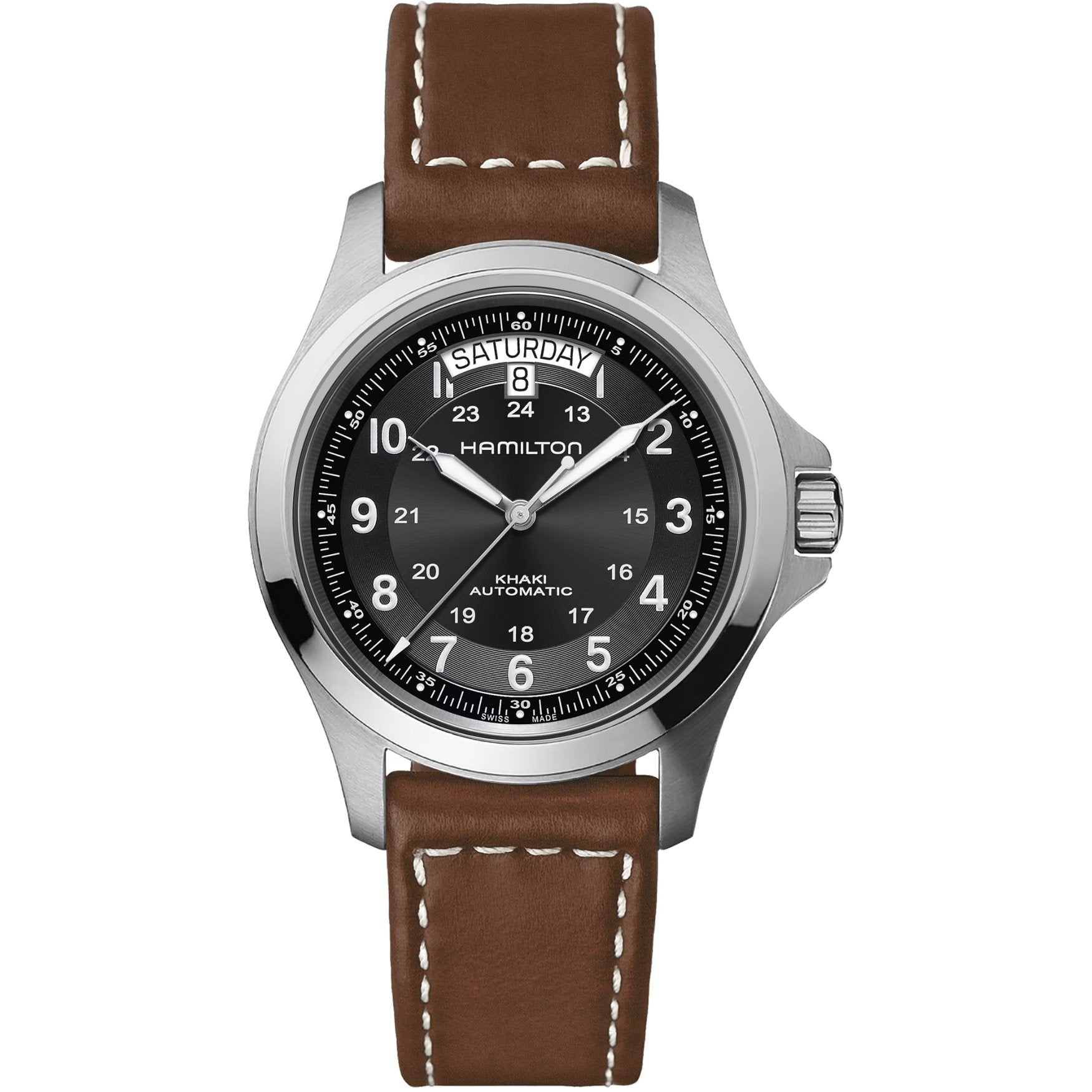 Hamilton Khaki Field King H64455533 från  Hamilton – Märkesklocka hos Kronura