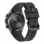 Citizen Attesa Satellite Wave GPS CC4055-14H analog herrklocka med silver urtavla och armband i gummi