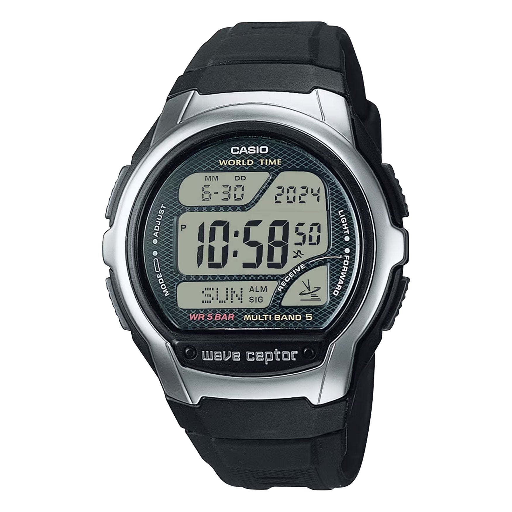 Casio Wave Ceptor WV-58R-1AEF från  Casio – Märkesklocka hos Kronura