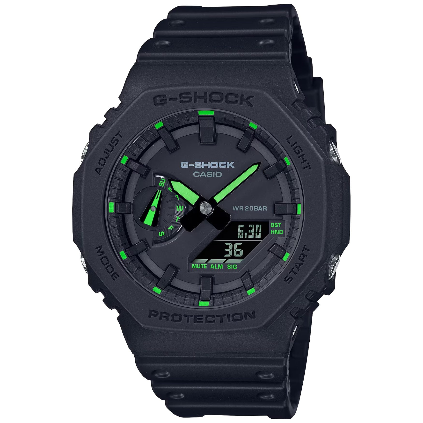 Casio G-Shock GA-2100-1A3ER från  Casio – Märkesklocka hos Kronura