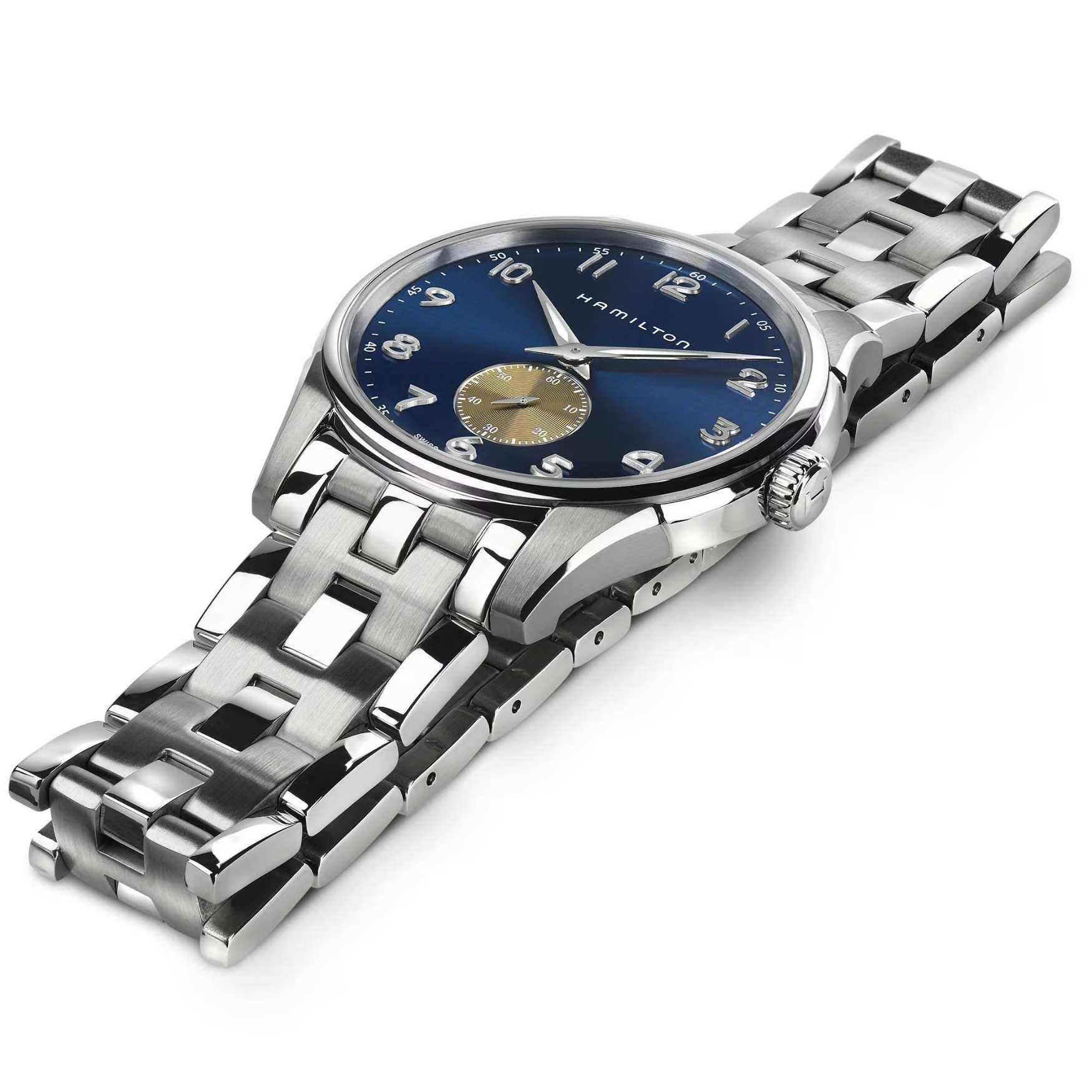 Hamilton Jazzmaster Thinline Small Second Quartz H38411140 från  Hamilton – Märkesklocka hos Kronura