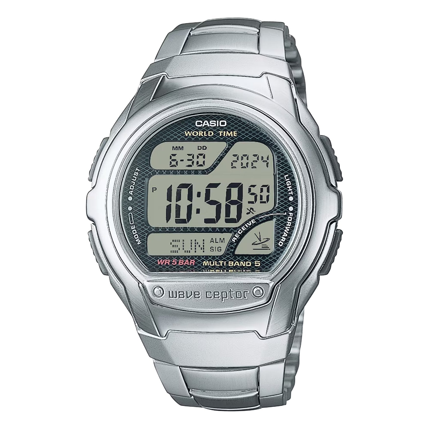 Casio Wave Ceptor WV-58RD-1AEF från  Casio – Märkesklocka hos Kronura