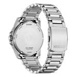 Citizen Eco-Drive Sport Marine AW1810-85L analog herrklocka med blå urtavla och armband i rostfritt stål