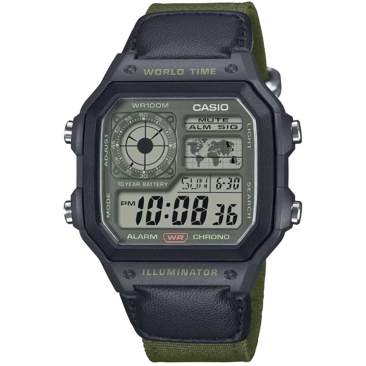 Casio Timeless AE-1200WHUB-3AVEF från  Casio – Märkesklocka hos Kronura