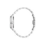Bulova Classic 96M169 analog damklocka med blå urtavla och armband i rostfritt stål