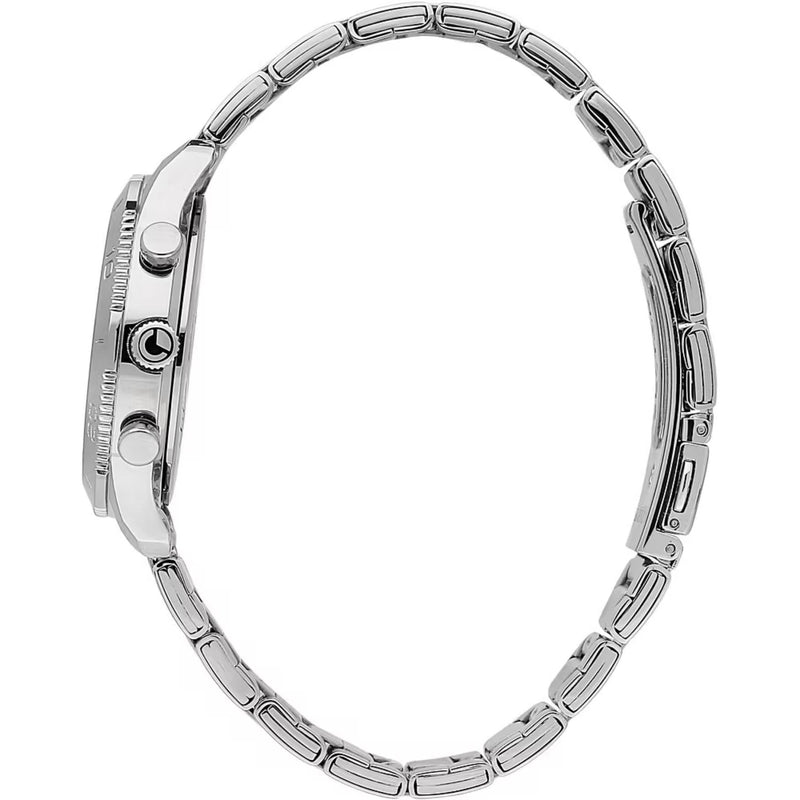 Sector 270 Kronograf R3253578018 analog herrklocka med blå urtavla och armband i rostfritt stål