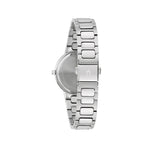 Bulova Classic 96L336 analog damklocka med blå urtavla och armband i rostfritt stål
