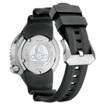 Citizen Promaster Professional Diver 300m BN1024-01Z analog herrklocka med rött urtavla och armband i gummi