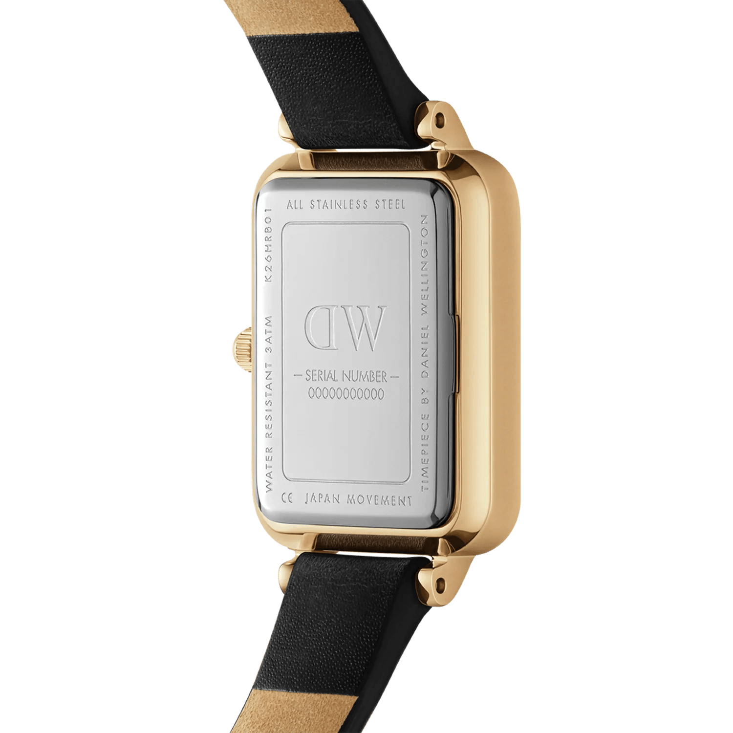 Quadro Pressed Sheffield Gold DW00100560 från  Daniel Wellington – Märkesklocka hos Kronura