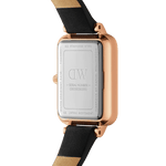 Daniel Wellington Quadro Roman Numerals Sheffield DW00100689 analog damklocka med vit urtavla och armband i läder