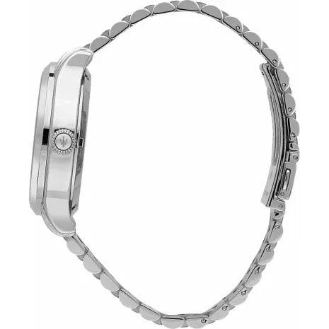 Maserati Epoca ð42mm R8823118011 analog herrklocka med vit urtavla och armband i rostfritt stål